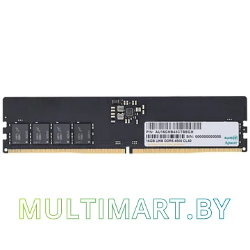 Оперативная память Apacer 16GB DDR5 PC5-38400 (AU16GHB48CTBBGH)